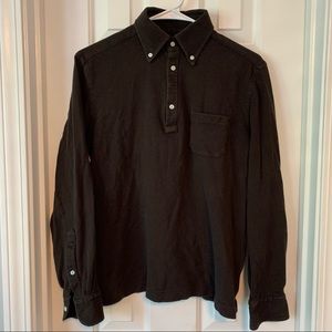 Anglo-Italian Polo Shirt Long Sleeve M